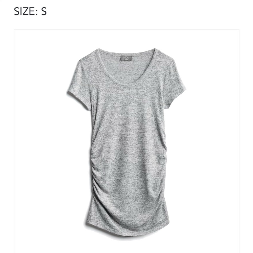 Market and Spruce Maternity top